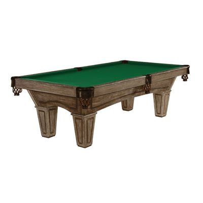 Allenton 7' Rustic Dark Brown Pool Table by Brunswick